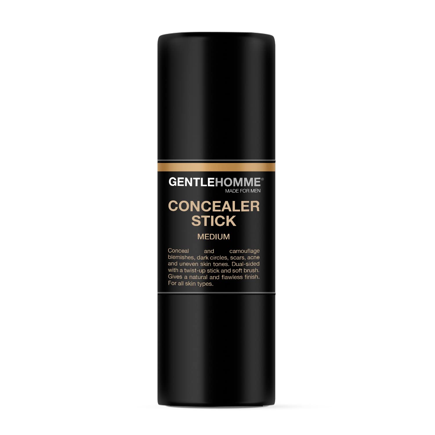 Gentlehomme Concealer Stick buildable-coverage blends under or over foundation for flexible styling