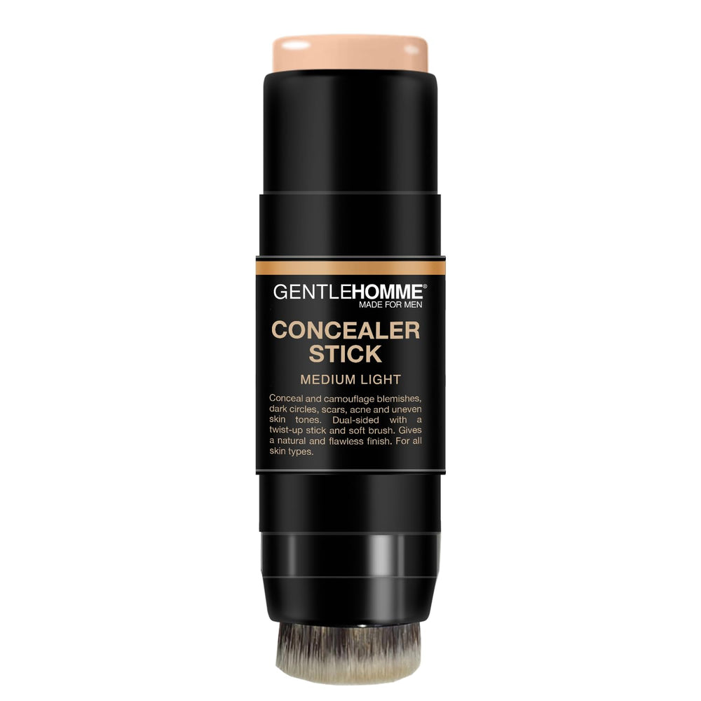 Gentlehomme concealer stick targets dark circles with precise coverage.