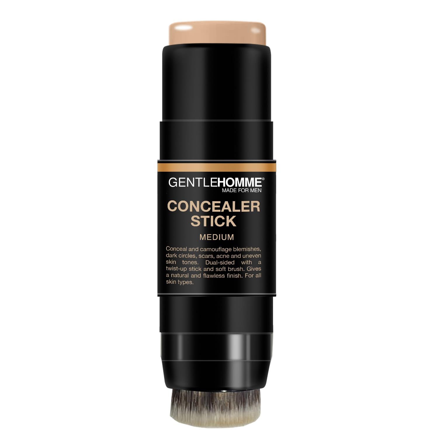 Gentlehomme Concealer Stick dark circles brightens under eyes with lightweight layering