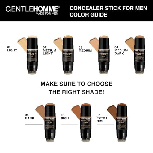 Gentlehomme concealer stick portable for on-the-go touchups.