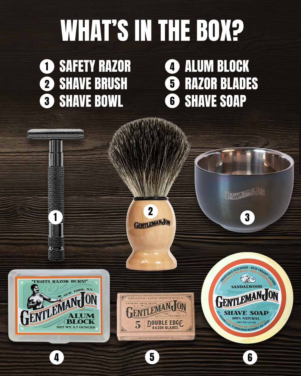 Gentleman Jon alum block on skin after shaving for soothing post-care.