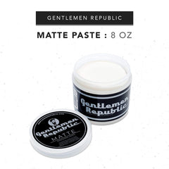 Gentlemen Republic Matte Paste matte-finish on short-to-medium styles