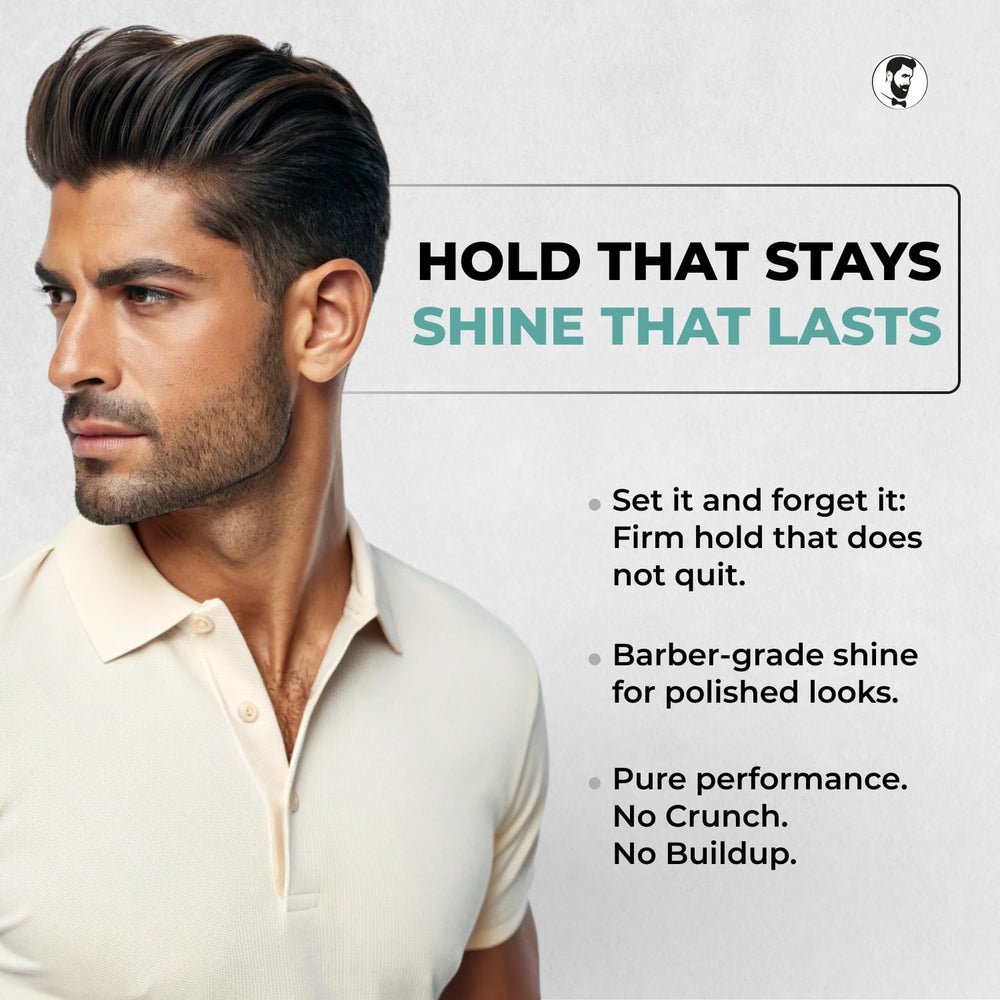 Gentlemen Republic Refined Hair Gel humidity-resistance demonstrates long-lasting style in humid weather.