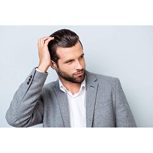 Gentlemen Republic refined hair gel jar closeup emphasises smooth texture and flake-free finish.