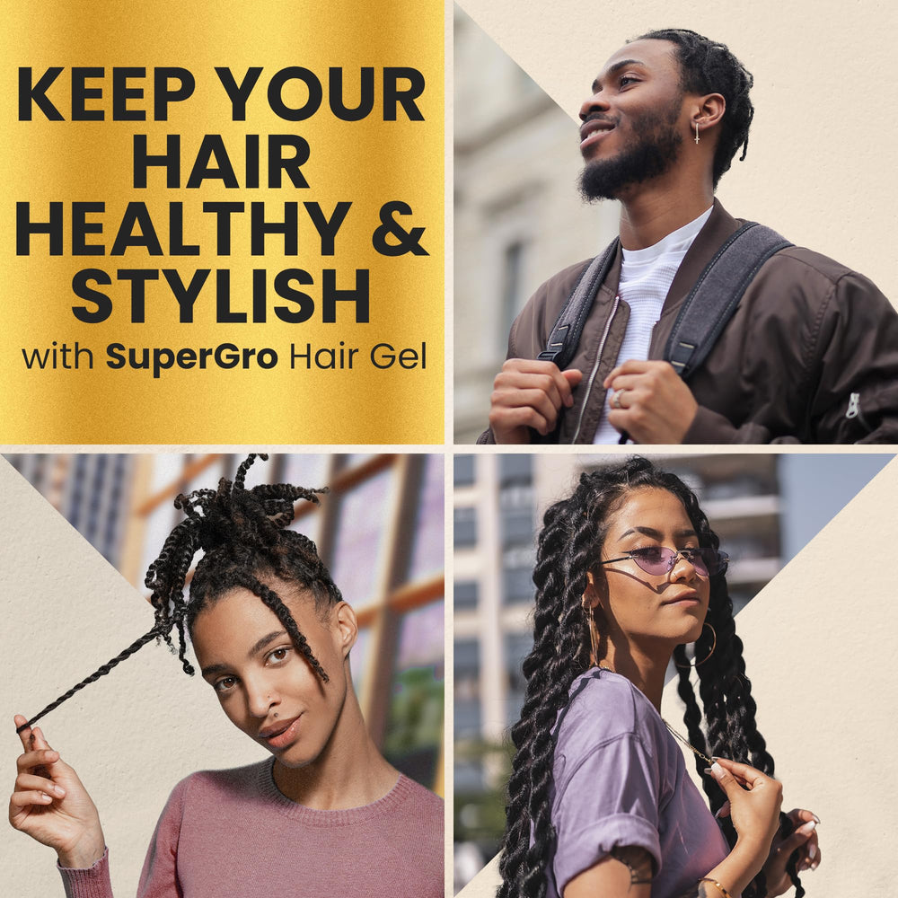 Genuine African Formula SuperGro locking-hair secure dreadlocks with smooth control