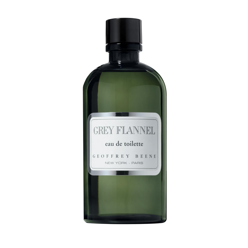 Geoffrey Beene Grey Flannel bottle for everyday wear with a timeless, versatile scent.