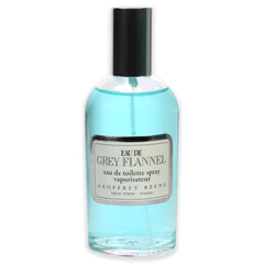 Geoffrey Beene Grey Flannel packaging box showcases premium presentation and gifting appeal.