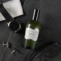 Geoffrey Beene Grey Flannel packaging variation, premium gift-ready presentation.