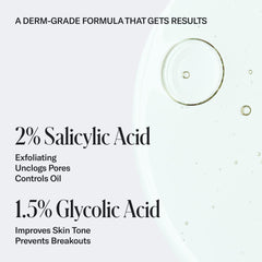 Geologie Acne Control Body Wash pump-dispense ensures precise dosing, reducing waste.