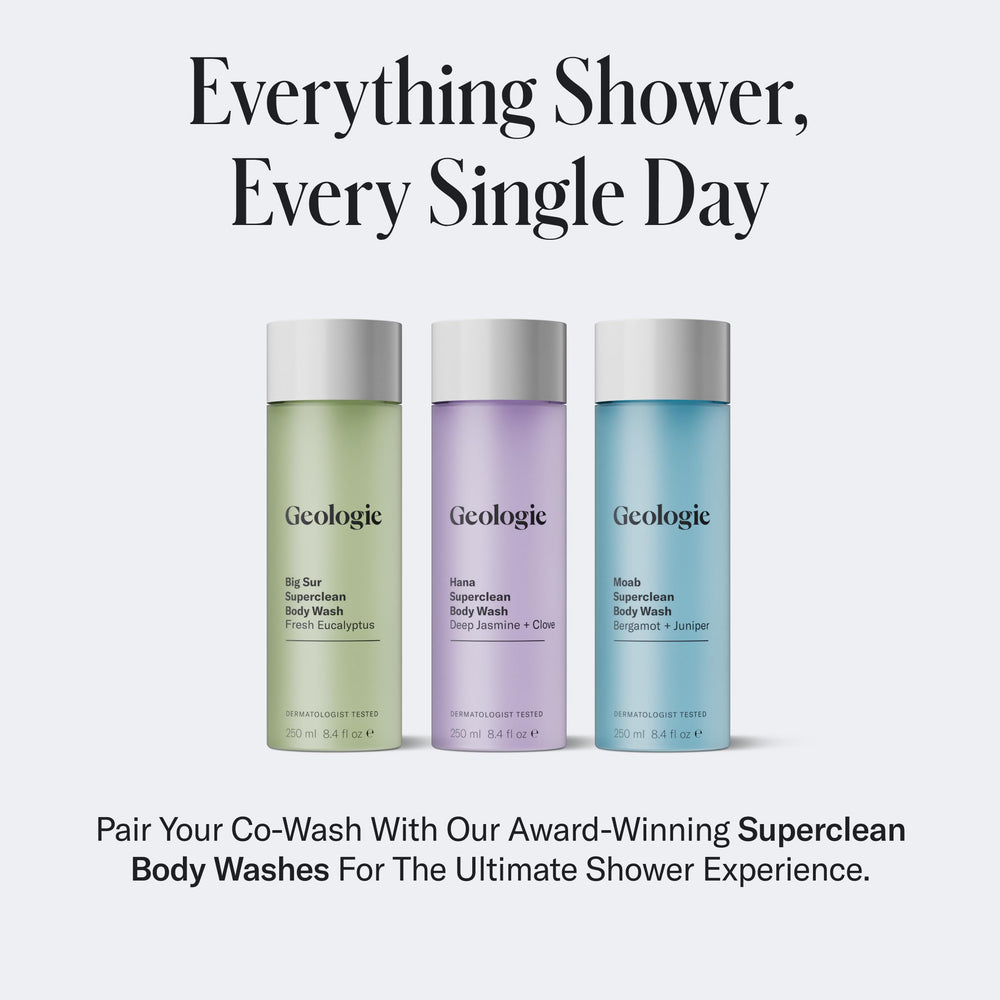 Geologie all hair types care promotes balanced scalp and hydrated hair