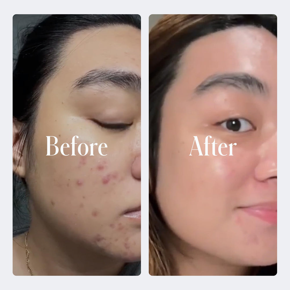 Geologie product packaging closeup focusing on derm-grade skincare.