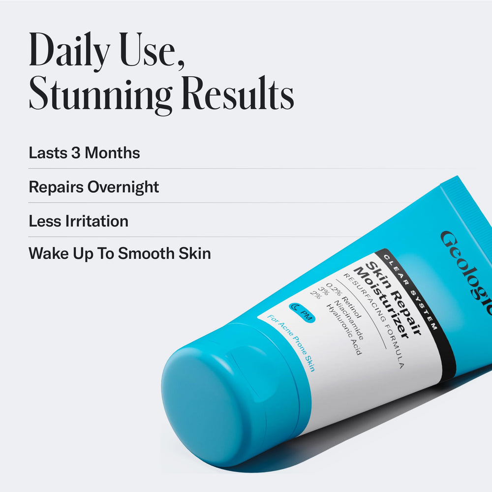 Geologie Skin Repair Moisturizer close-up texture for smooth skin