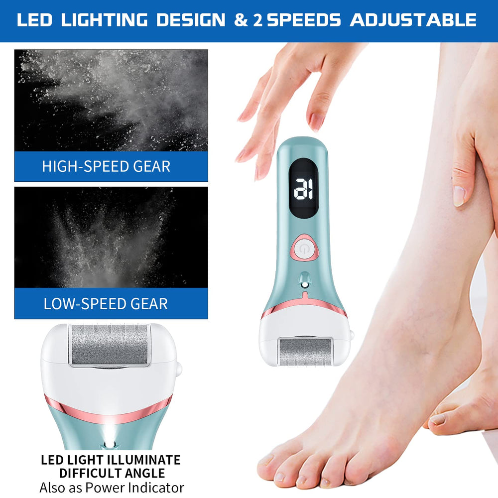Geopu electric foot file roller heads enable customized exfoliation