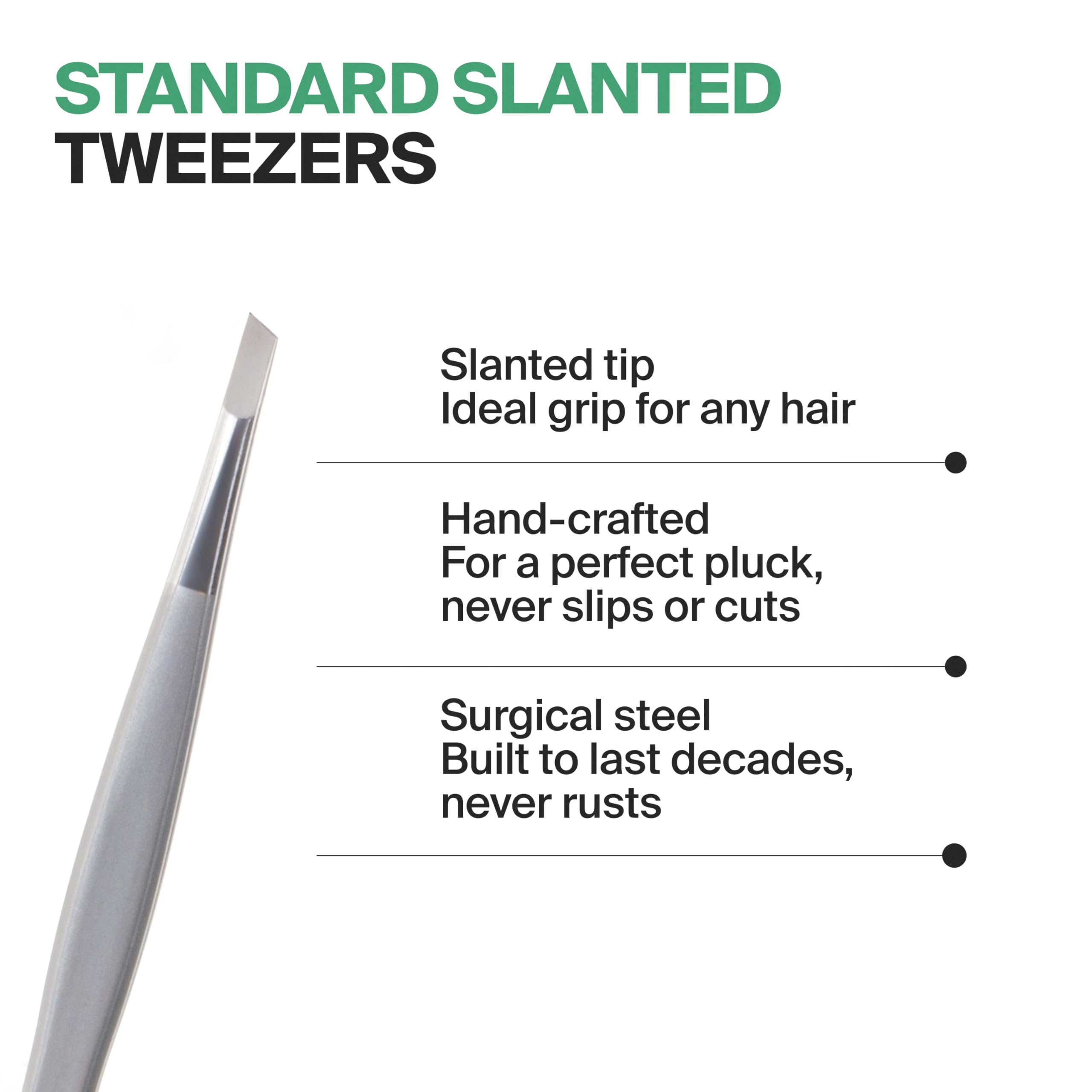 GERMANIKURE tip closeup highlights ultrafine precision for splinters and fine hairs.
