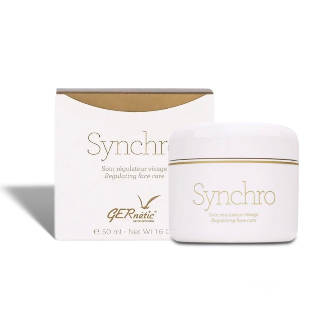 Gernetic Synchro Cream used on very dry skin during daytime nourishment.