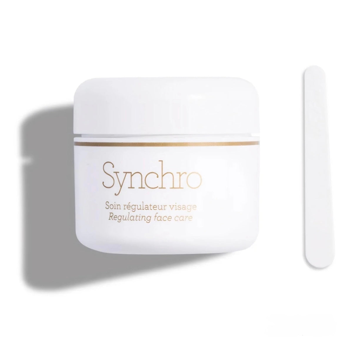 Gernetic Synchro Cream bottle highlights a nourishing formula for skin vitality.