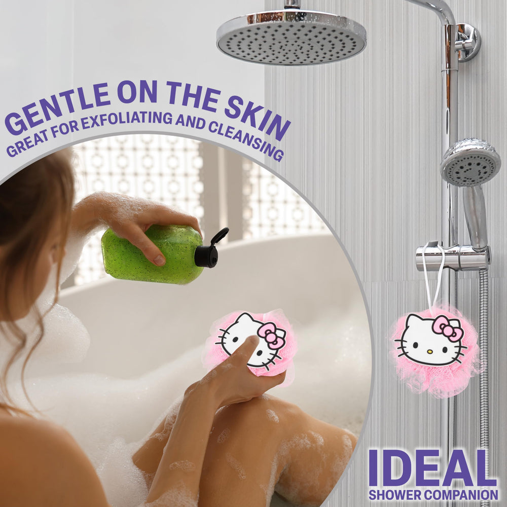 Get Trend Hello Kitty compact brush pink detangles hair on the go