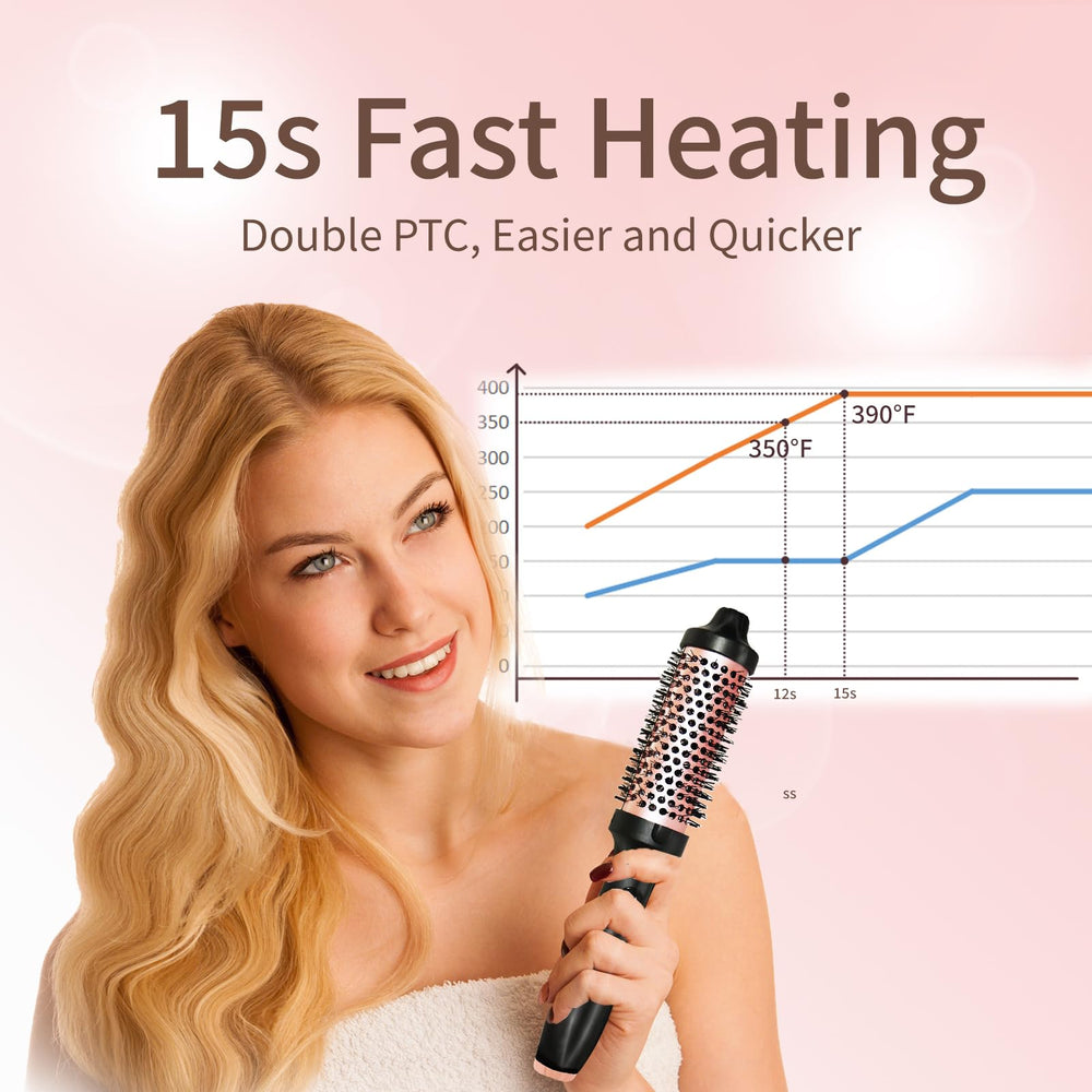 Gexloryn tangle-free bristles smooth and protect hair.