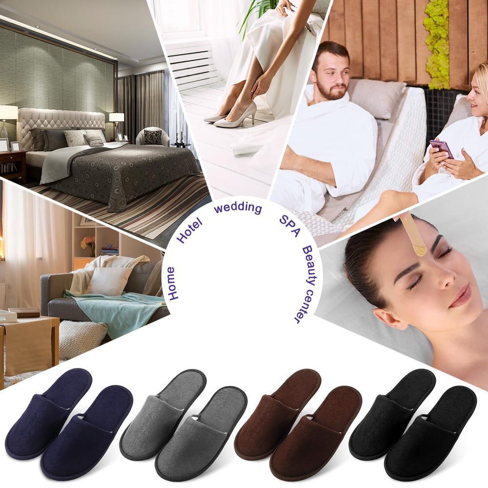 Geyoga slippers measure 0.24 inches thick for comfortable wear.