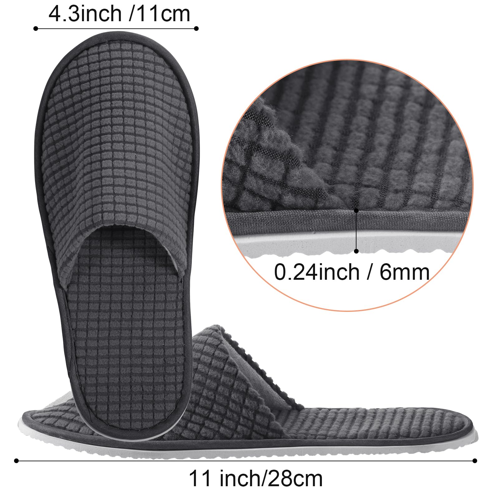 Geyoga EVA non-slip soles demonstrate stable traction on indoor floors.