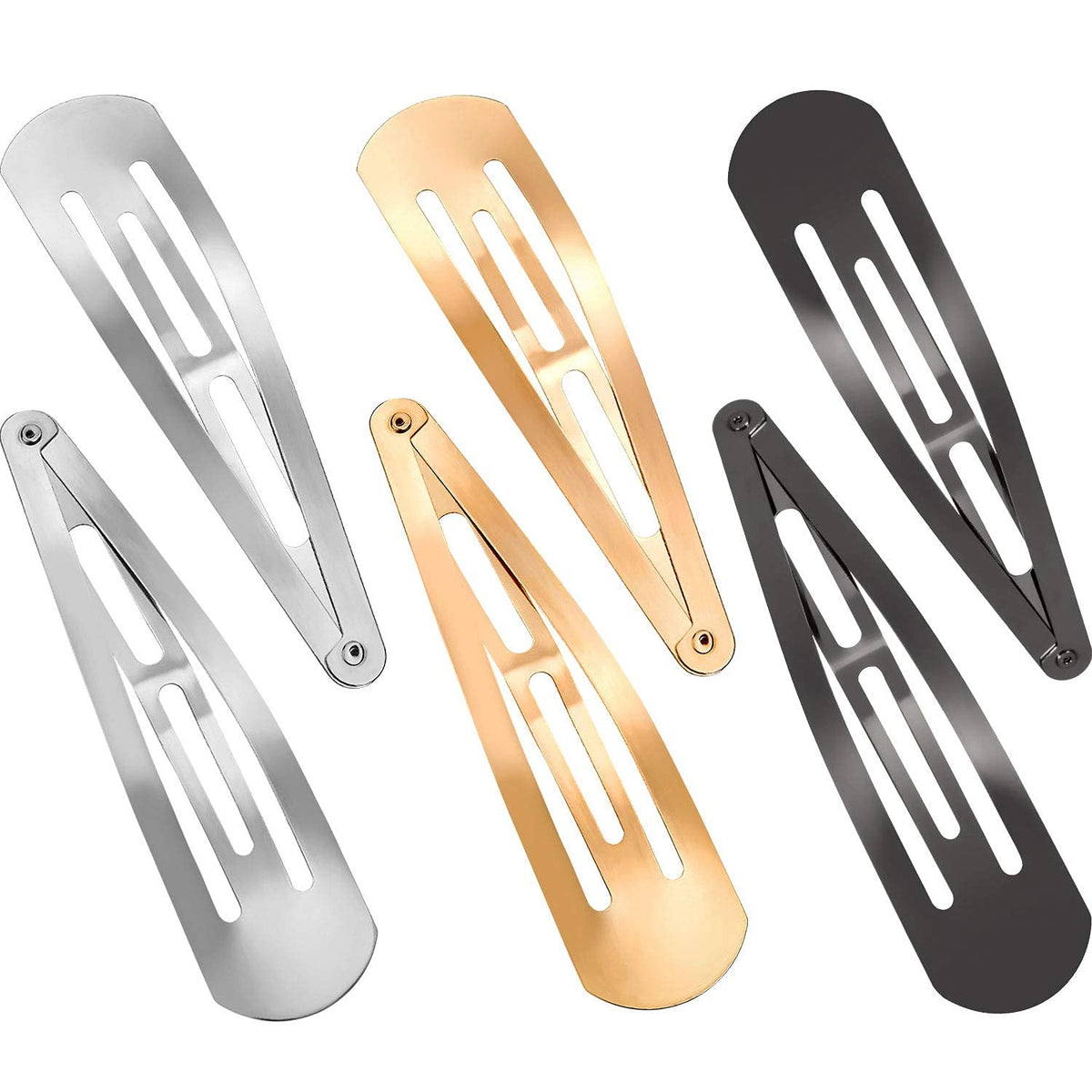 Geyoga snap hair clips 30-piece package for secure daily styling