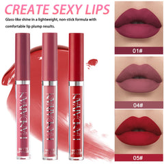 Geyomi liquid lipsticks trio rich color with comfortable wear