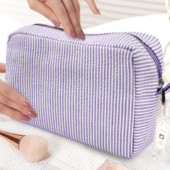 GFU cosmetic bag interior with essentials ready for quick access