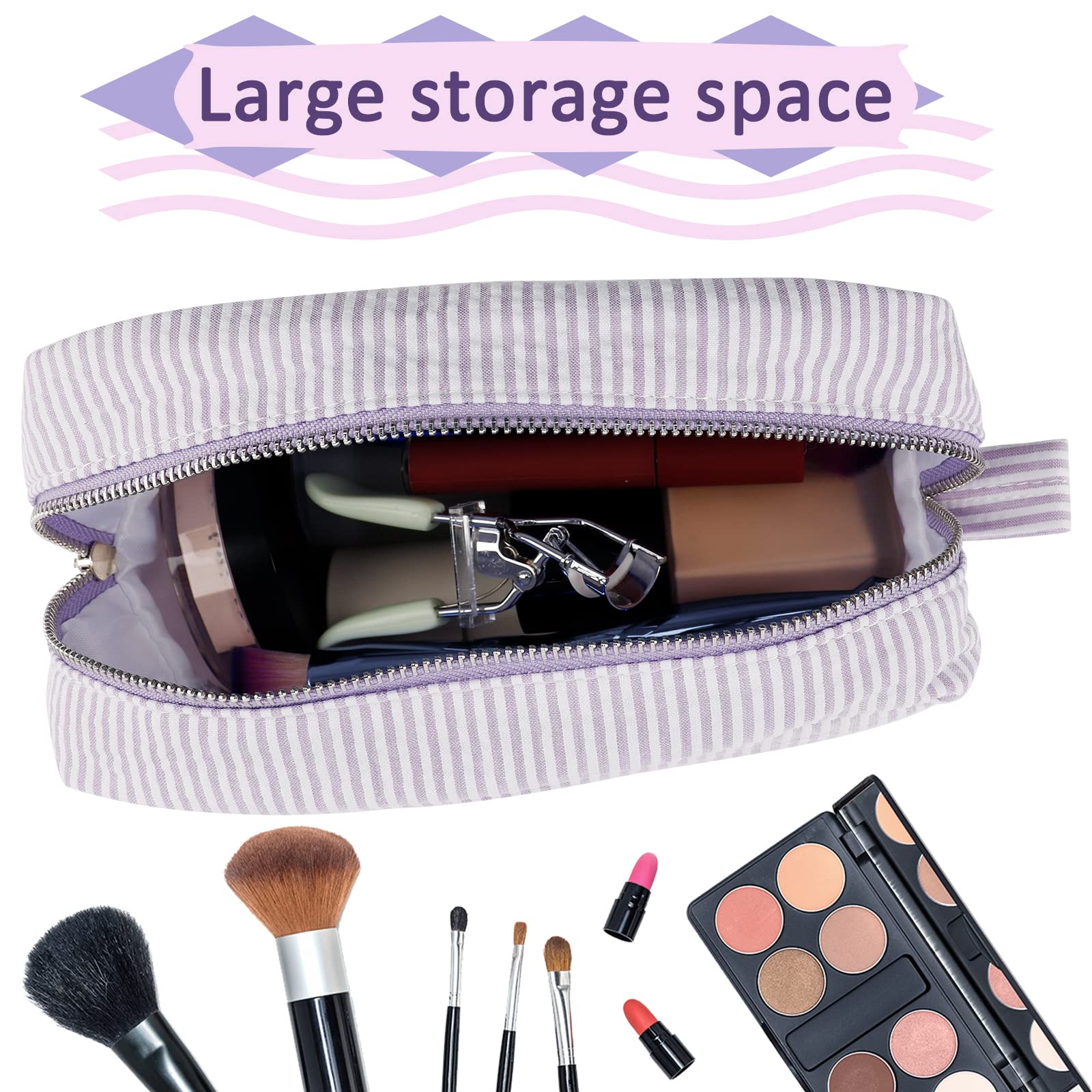 GFU lightweight cosmetic bag zero-point-two-pounds ideal for daily carry and travel