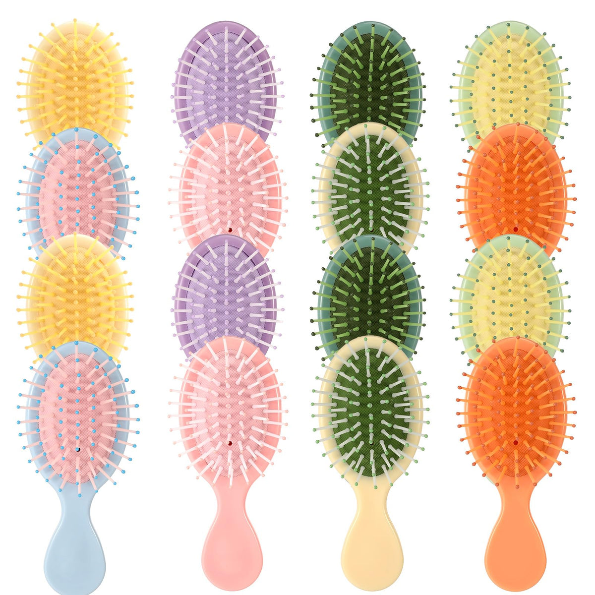 GGSTDDUP mini-wet-hair-brush-pack-01 shows a colorful brush set for travel detangling
