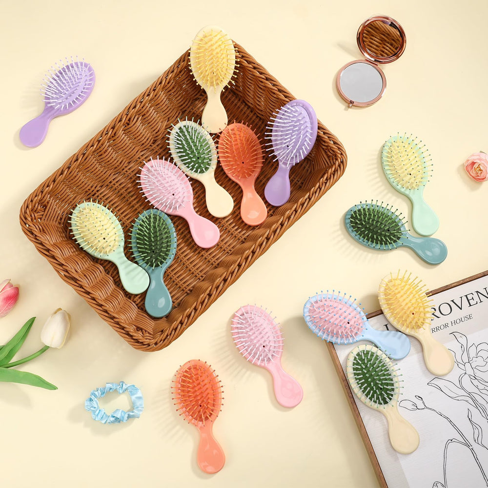 GGSTDDUP mini-wet-hair-brush-pack-07 multicolor set is great for daily routines