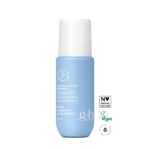 G&H Protect Roll-On green-tea close-up signals antioxidant-rich plant benefits