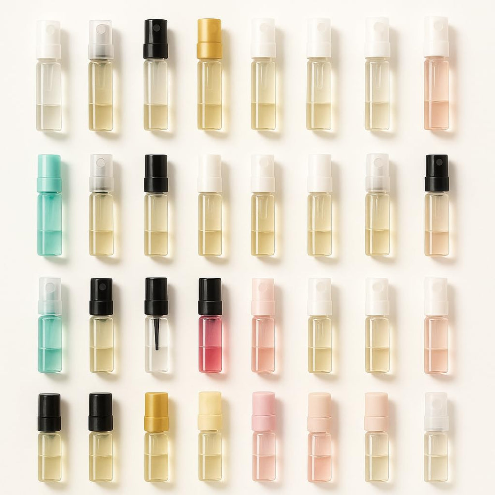 GHBB travel-friendly fragrance sampler is airport-approved for easy packing