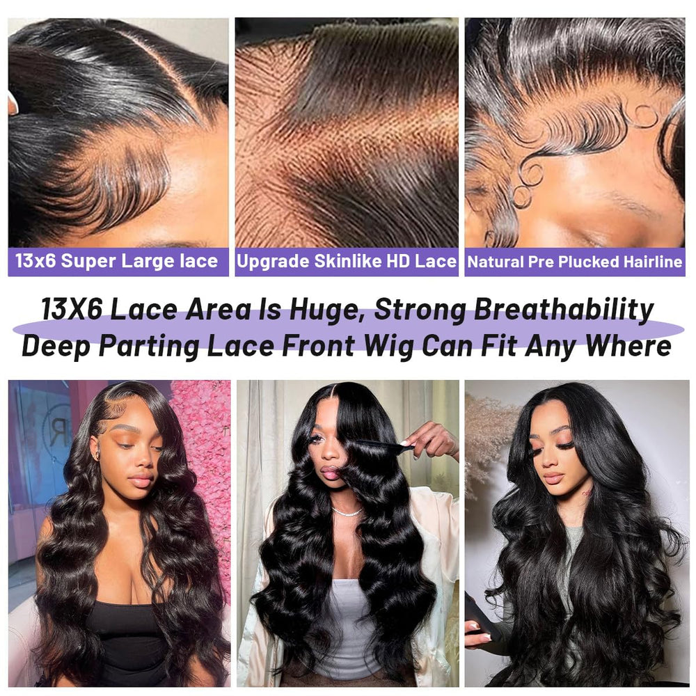 Ghios pre-plucked baby hair enables a ready-to-style natural hairline.