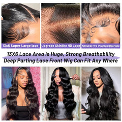 Ghios pre-plucked baby hair enables a ready-to-style natural hairline.