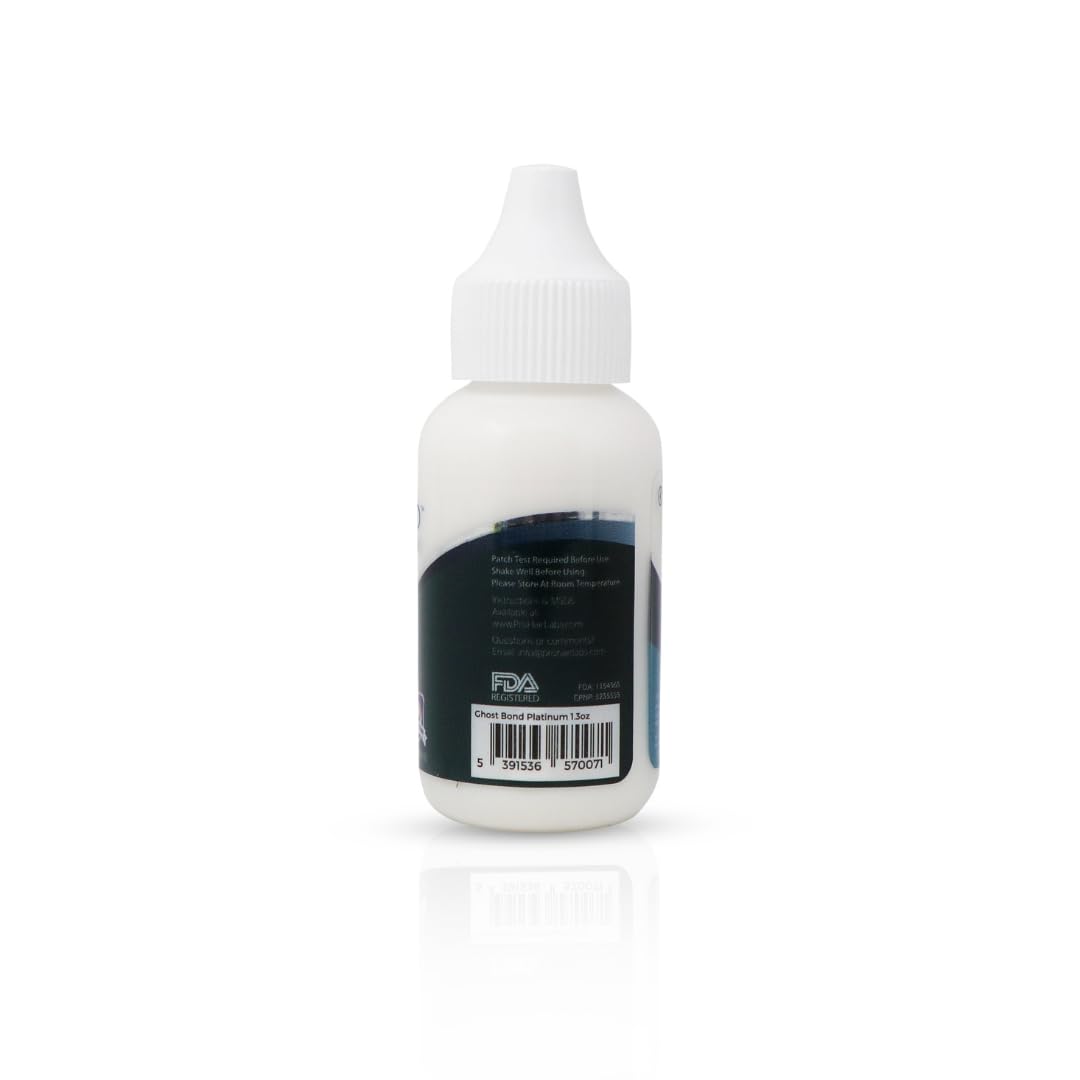 GhostBond Platinum formula requiring less product for oily skin and humid climates.