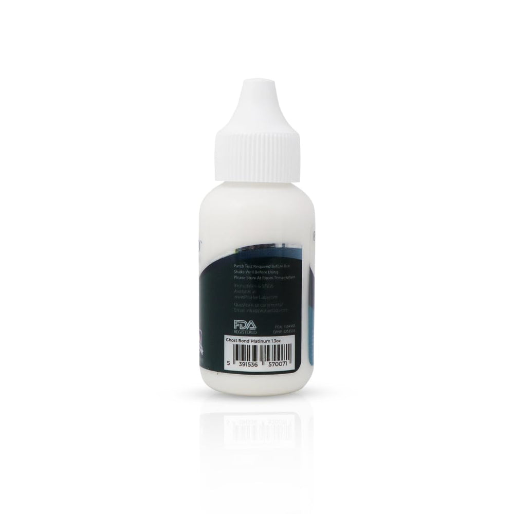 GhostBond Platinum formula requiring less product for oily skin and humid climates.