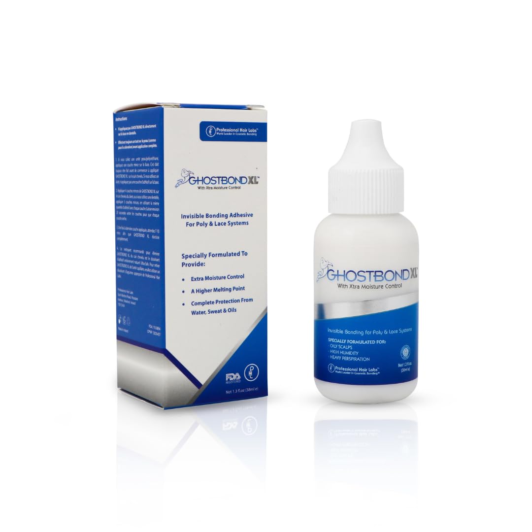 GhostBond XL application tip demonstrates quick-drying and precise bonding near hairline.