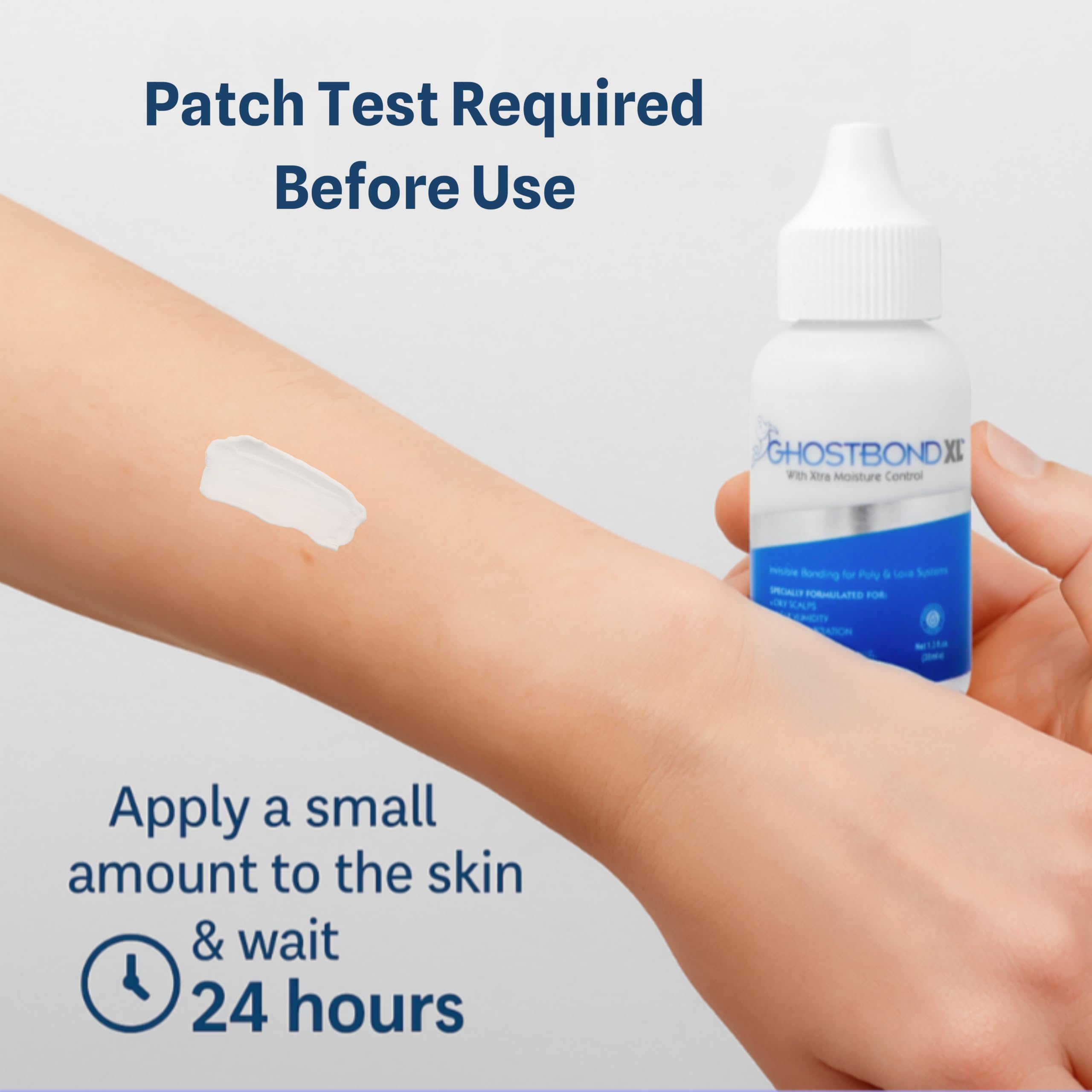 GhostBond XL lace front wear demonstrates seamless integration with hair system.