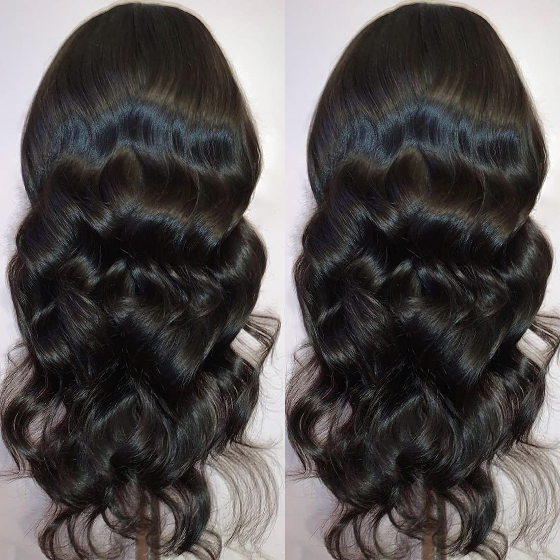 GIANNAY lace-front wig packaging includes eyelashes for ready-to-wear