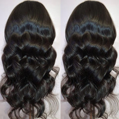GIANNAY lace-front wig packaging includes eyelashes for ready-to-wear