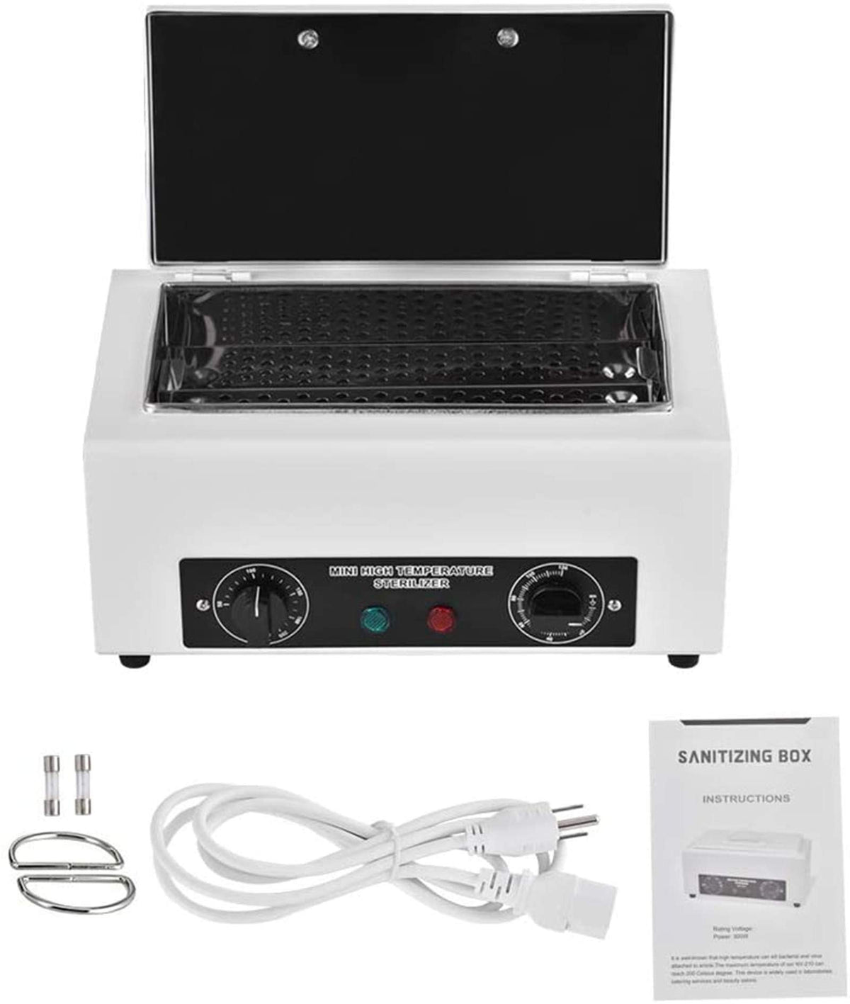 Giff NV-210 front view with controls for fast, safe tool disinfection.