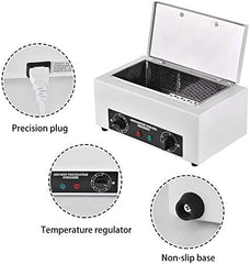 Giff NV-210 inside tray with stainless steel construction holds tools while resisting rust for durable use.