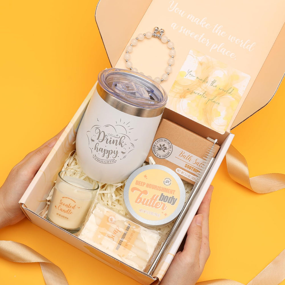 Vanilla spa gift set by Body & Earth for Christmas or birthday celebrations.