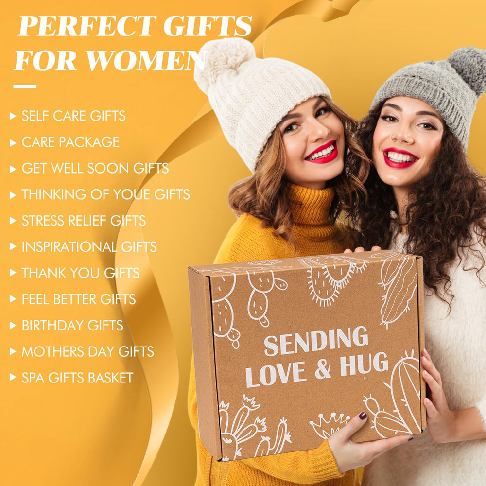 GiftPeak leopard socks with card – cozy self-care moment
