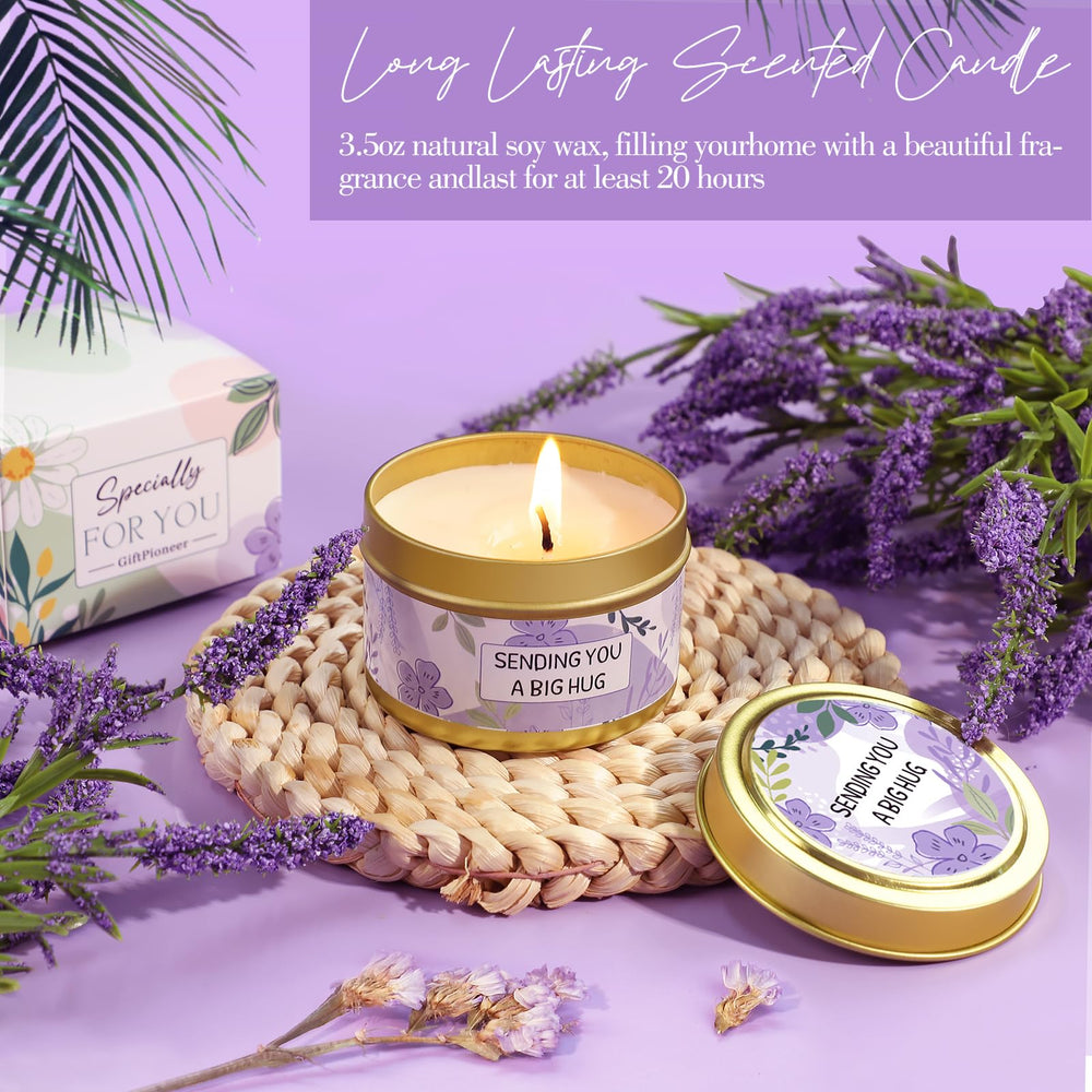 GiftPioneer bath bomb and soap set provides a luxurious at-home bath ritual.