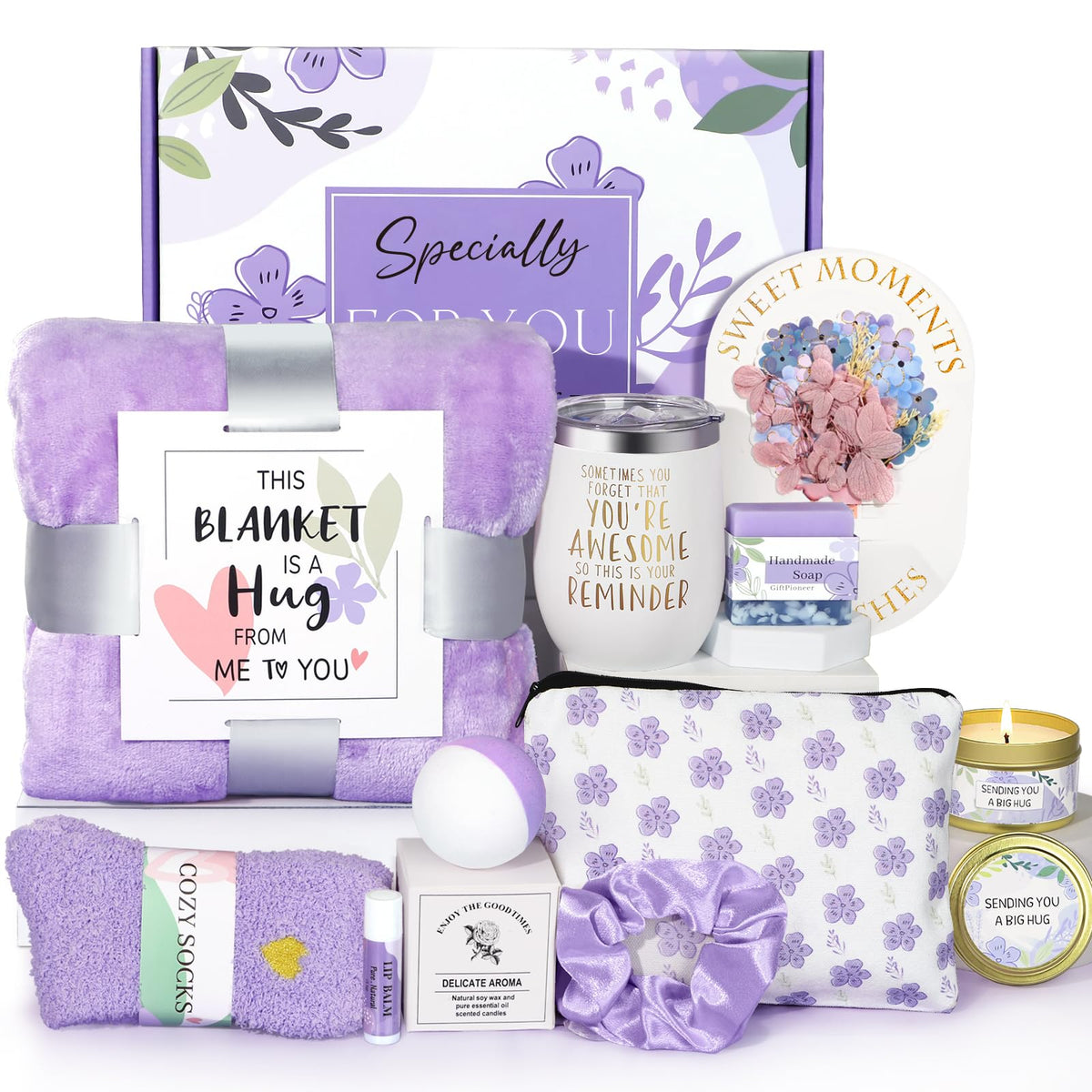 GiftPioneer birthday gift basket unboxing enhances a premium gifting experience.