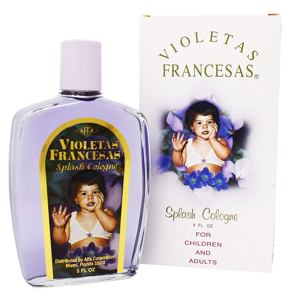 Gifts by Lulee Violeta Francesa Splash bottle closeup with long-lasting violet fragrance.