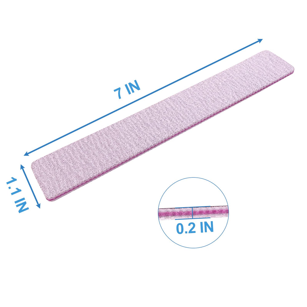 GigaGround coarse 80-grit nail file for quick removal of overlays.