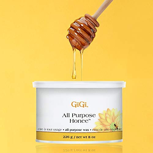 GiGi All Purpose Honee Wax honey-infused formula; moisturizes skin during waxing.