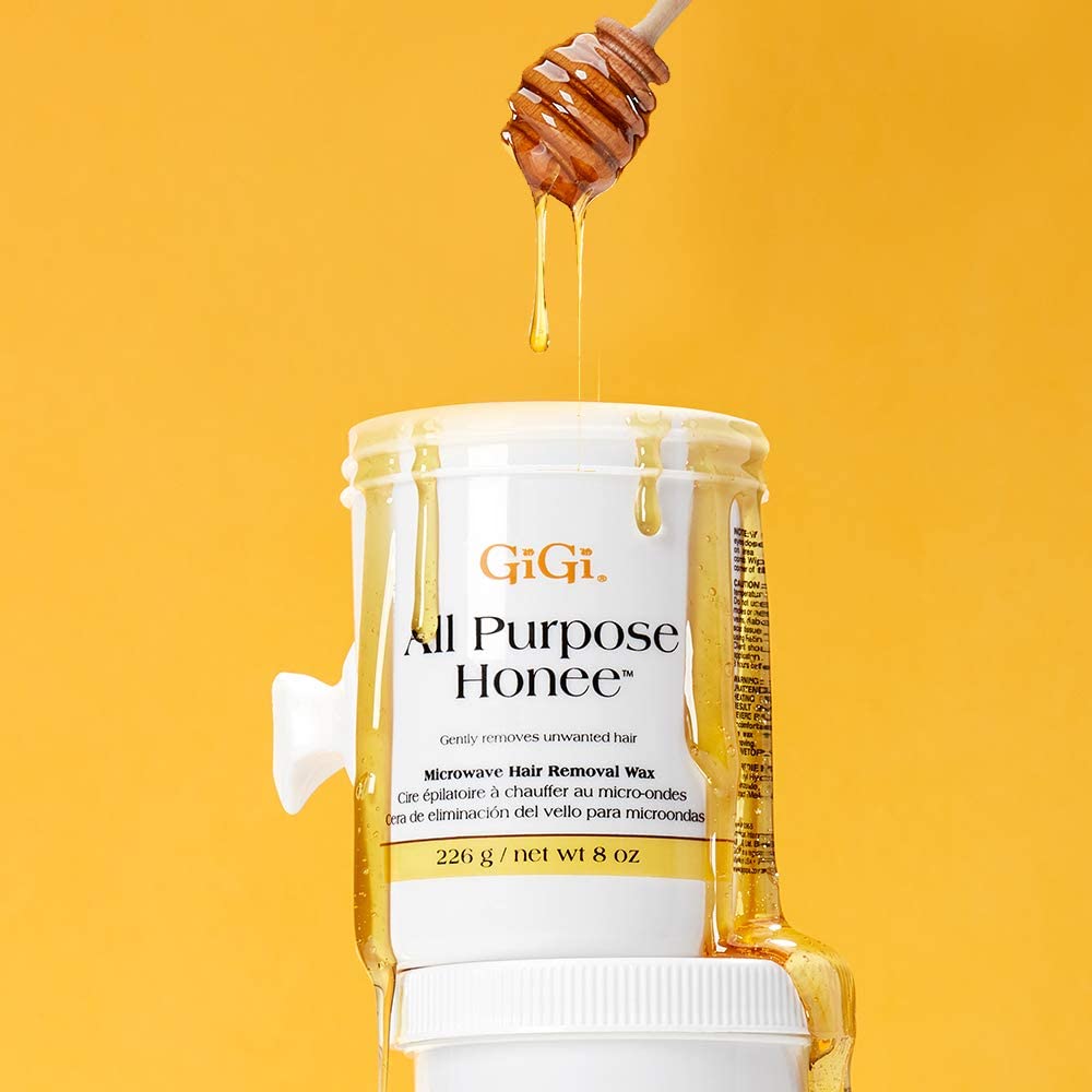 GIGI storage lid and kit help keep waxing supplies organized.